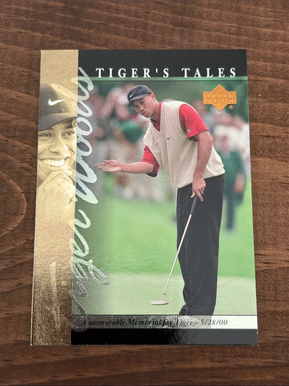 2001 Upper Deck Tiger Woods Golf “Tigers Tale” #TT24